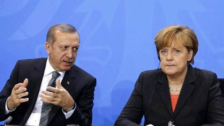 Ερντογάν προς Μέρκελ:  Η ΕΕ «υπέκυψε στον εκβιασμό» της Ελλάδας και της Κύπρου